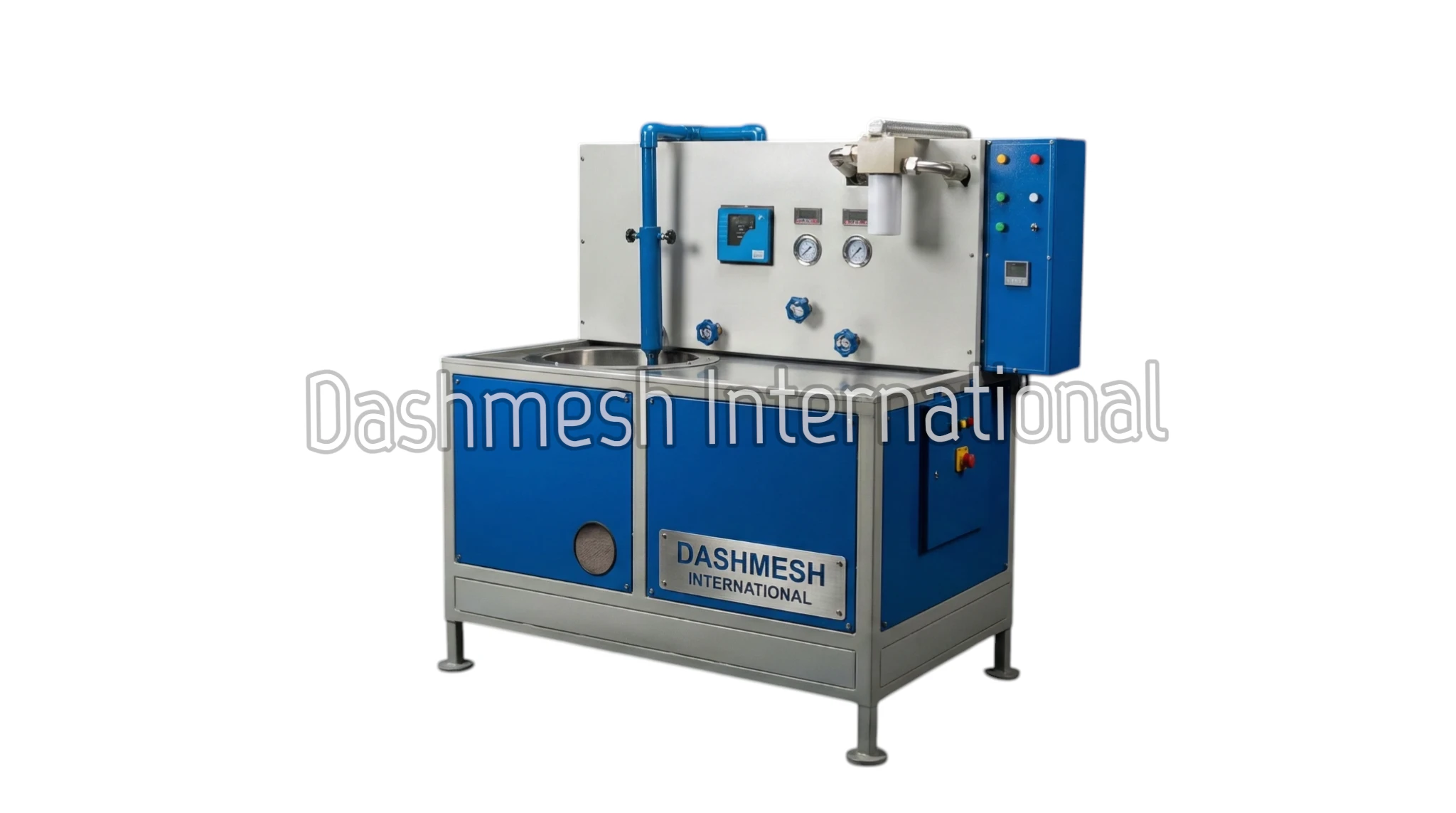 D.I. Oil Filter Testing Rig for spin-on oil filter performance, pressure, and durability testing